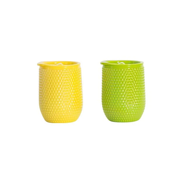 Honeycomb Pattern Ceramic Mug