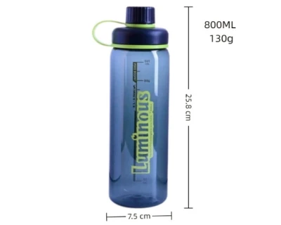 800ml Eco-Friendly Unisex Direct Drinking Plastic Water Bottle 800ml Eco-Friendly Unisex Direct Drinking Plastic Water Bottle