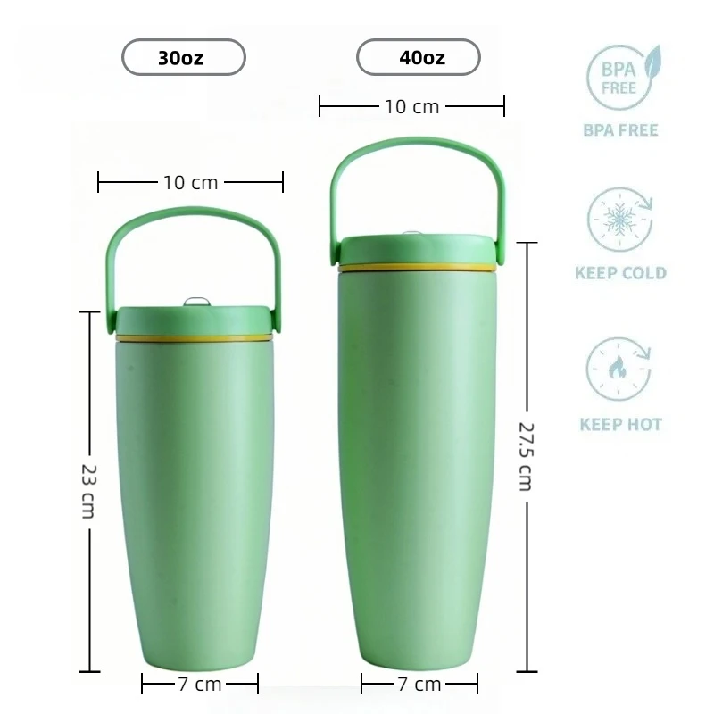 Large-capacity insulated tumbler Large-capacity insulated tumbler