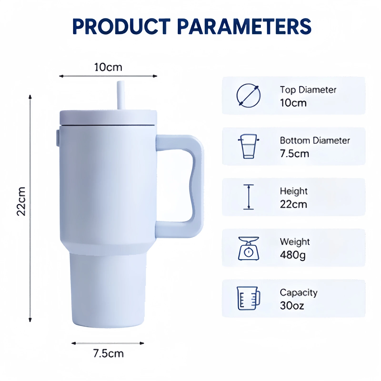 30oz Large Mouth Stainless Steel Cup 30oz Large Mouth Stainless Steel Cup