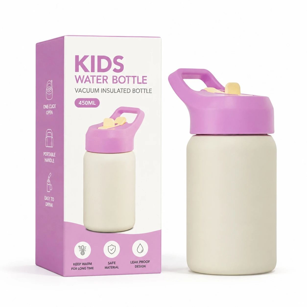 single-layer stainless kids water bottle single-layer stainless kids water bottle