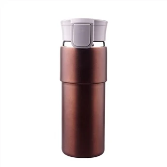 450ml 304 Double Wall Vacuum Stainless Steel Car Cup