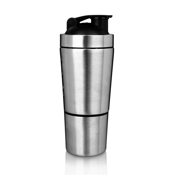 700ml stainless steel protein shaker bottle